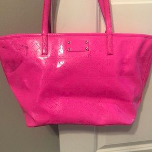 Hot Pink Kate Spade shoulder bag